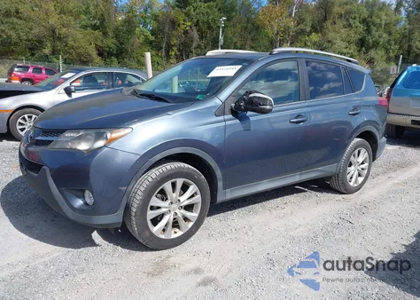 2014 Toyota Rav4 Limited z USA, uszkodzony, nr VIN 2T3YFREV9EW076457